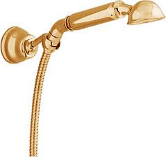 Комплект (душевая лейка, шланг, кронштейн) классический  (цв.бронза) Cisal ZZ