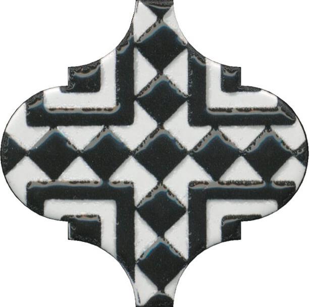 Декор Арабески глянцевый орнамент|6.5x6.5