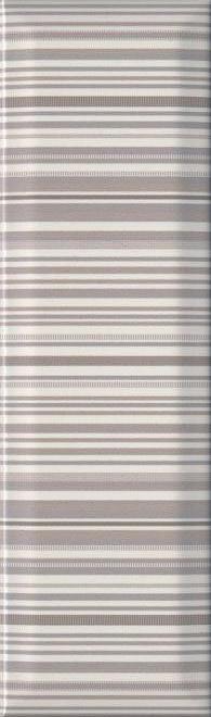 Декор Аккорд серый|8.5x28.5