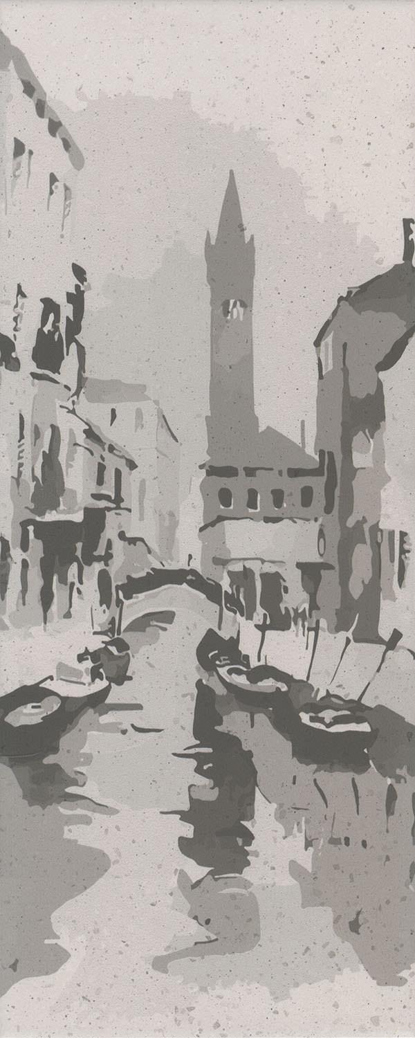 Декор Скарпа матовый 20x50