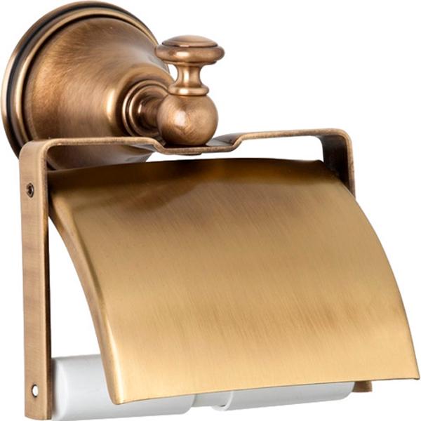 Держатель для т/б, с крышкой (цв.бронза) Harmony ZZ