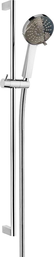 Душевой гарнитур, стойка h700мм, лейка д/д ручн., шланг, (цв.хром), Catania ZZ