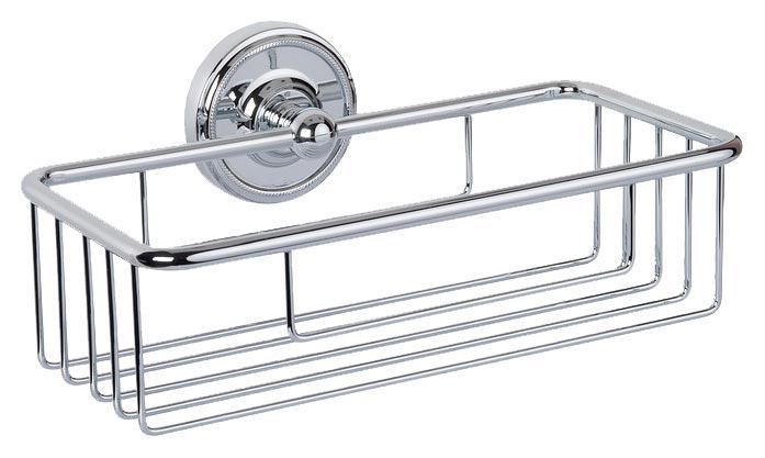 Полочка-решетка 27х14х7см, (цв.хром), Bristol ZZ