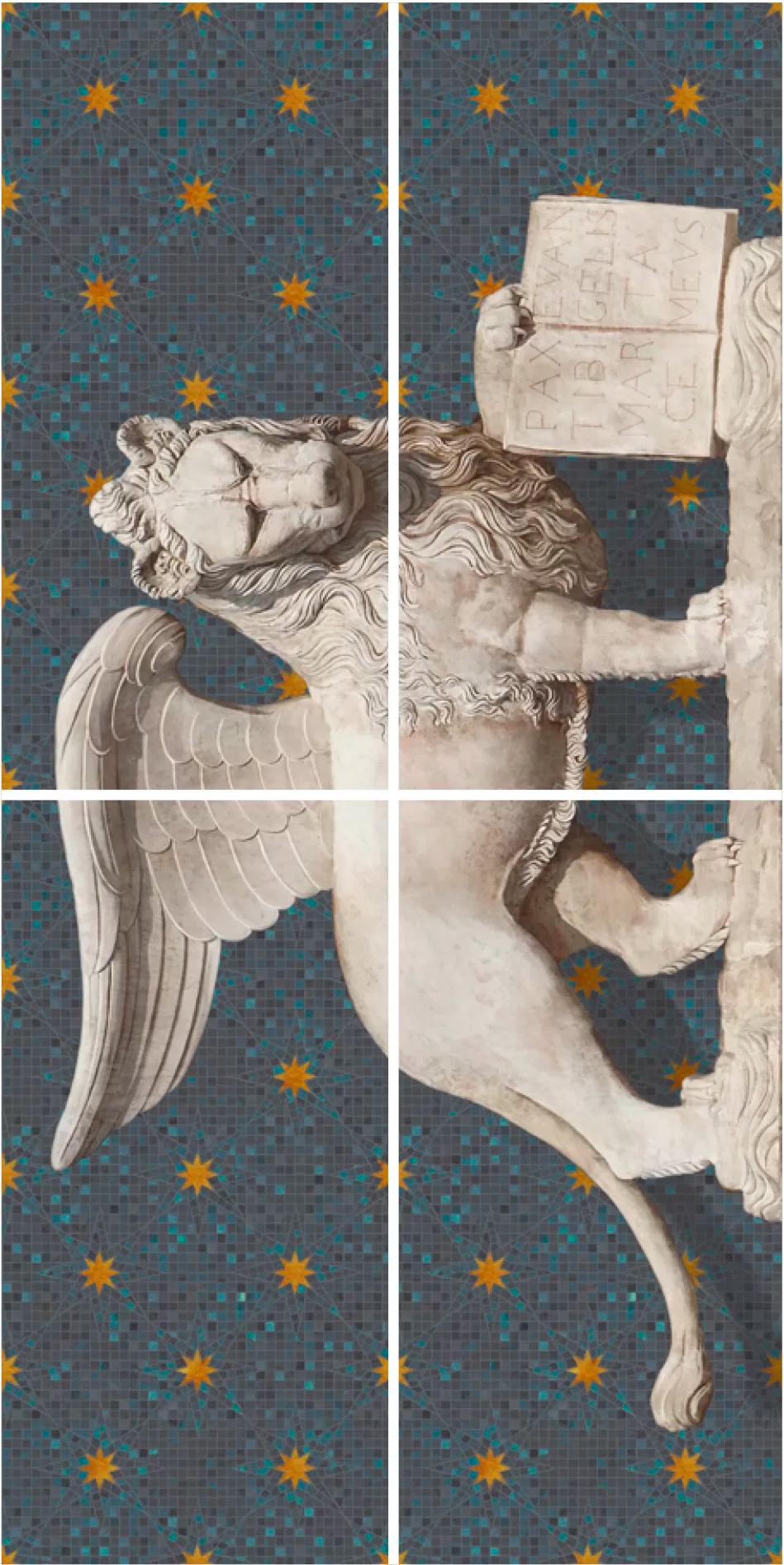 Панно Сан-Марко матовый обрезной 80x160