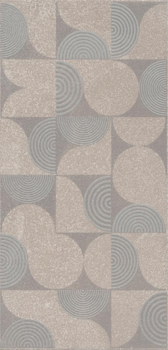 Бордюр Авенида серый светлый матовый обрезной XX |30х14,5