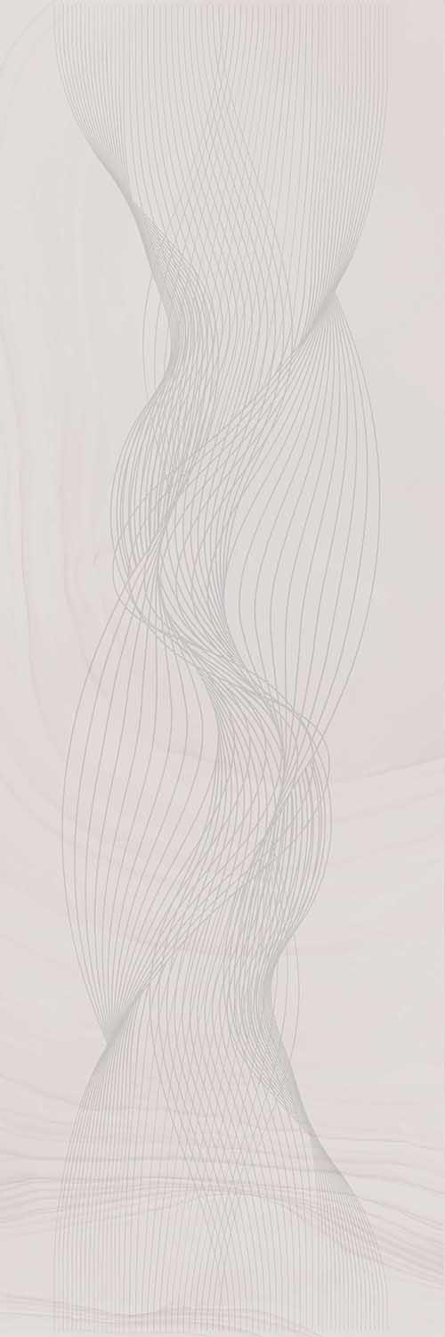 Декор Веро розовый светлый глянцевый обрезной 40x120