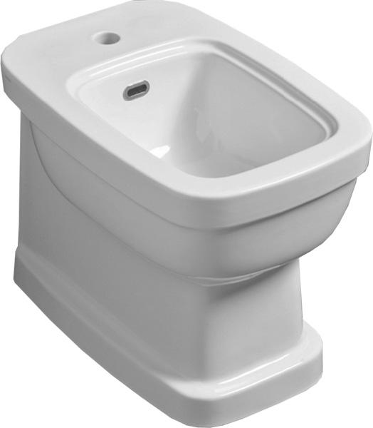 Биде напольное, с 1 отв.д/смесит., 54х37хh41,5см, Evolution ZZ