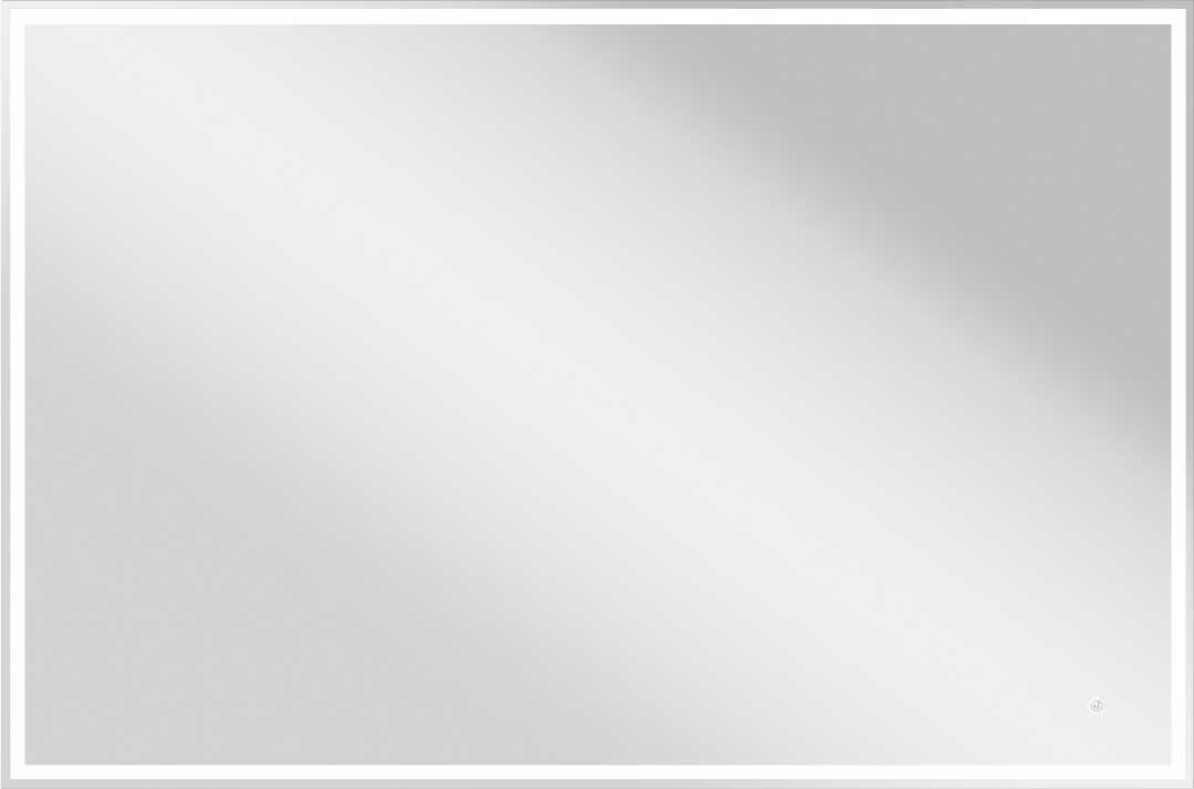 Зеркало 1200x800х30мм, с встроенным по периметру светильником, сенсорным выключателем, и диммером, Vincea ZZ