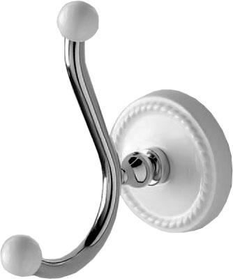 Крючок двойной (керамика/хром) Dorothy ZZ