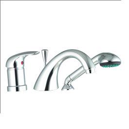 Смеситель для душа, (лейка д/д, шланг, кронштейн в компл.), (цв. хром), Bell ZZ