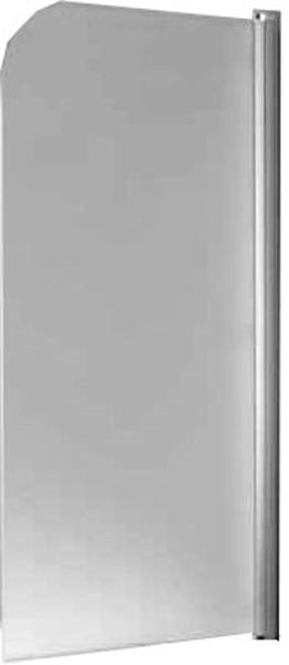 Штора на ванну R прав., стационарная (78/80,5хh138,5см, стекло 6мм, GL прозр., 28 arg/cr, мат.хром/заглушки хром) Elegance ZZ