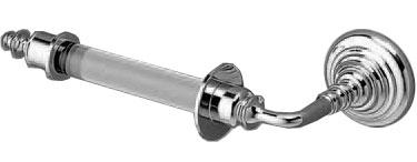 Держатель т/б, стекло прозр., (цв. хром) Chelsea ZZ