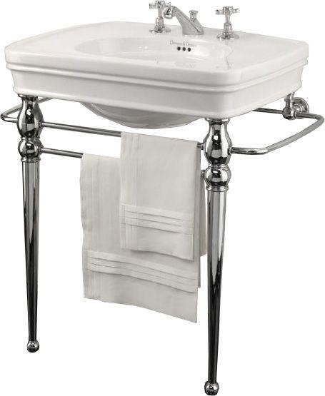 Консоль металлическая под раковину (цв. хром) Rose ZZ