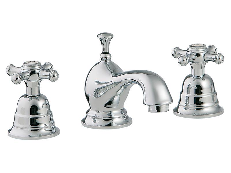 Смеситель для раковины, на 3 отв., с д/к, (цв.хром), Old italy ZZ