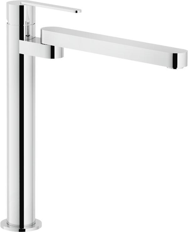 Смеситель для кухни, (цв.хром), Nilo ZZ