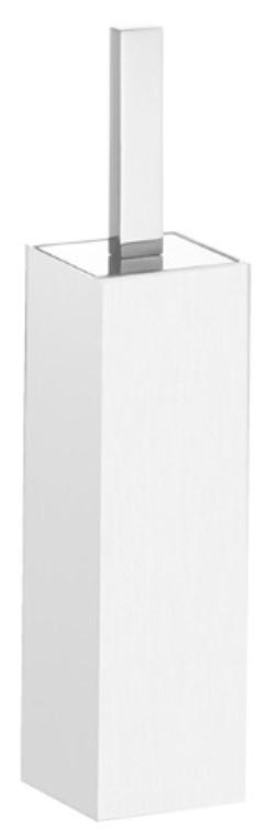 Ёрш напольный, (цв. хром/матовая белая керамика), Linea ZZ