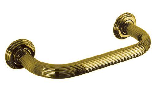 Поручень для ванны прямой 31х11,5см (металл цв.золото), Hermitage ZZ