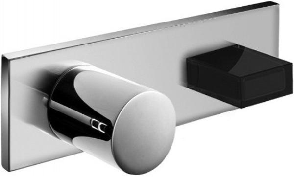 Смеситель для душа, встраиваемый в стену, с переключателем, БЕЗ РУЧКИ и внутр.части арт.19 00 6185А, (цв. хром), Venezia ZZ