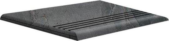 Ступень ТЕХНО Угловая Таурано серый темный (n055805) ZZ|29.6х29.6