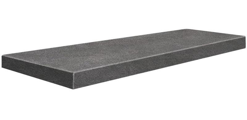 Ступень ЕВРО Техно Левая Фондамента серый темный (из n060478) |35х119.5