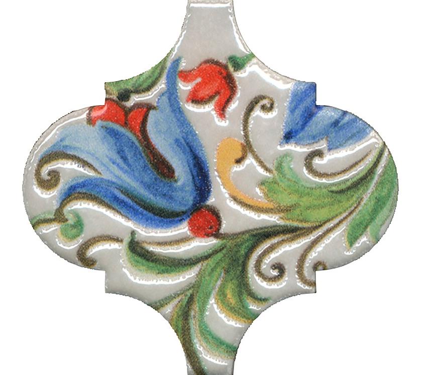 Декор Арабески Тоскана 3 глянцевый 6.5x6.5