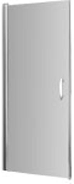 Дверь распашная для бокового элемента, DX/SX прав./лев. (96,5/99хh191см, стекло 6мм, GL прозр., фурн. 28 arg/cr, мат.хром/хр.) Elegance ZZ