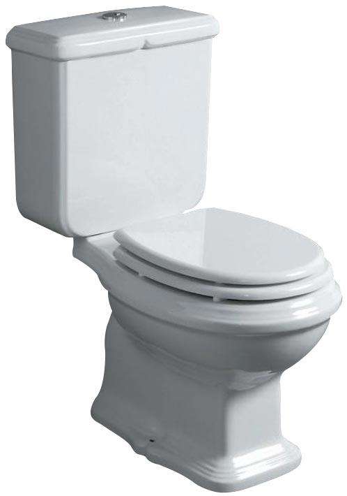 Чаша унитаза 365х685хh390мм, выпуск в стену, для "Низкого" бачка, БЕЗ сиденья, (цв. белый) Arcade