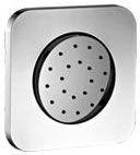 Форсунка для душа, встраиваемая в стену, (цв. хром), 3М ZZ