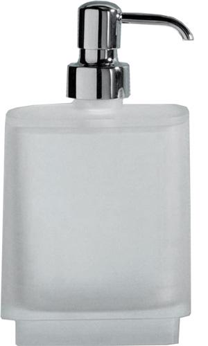 Дозатор настольный стекл. (стекло мат., хром) Time ZZ