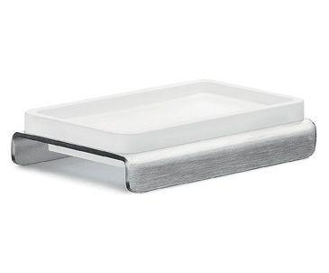 Мыльница настольная (стекло мат., держ. цв.сатин), Over ZZ