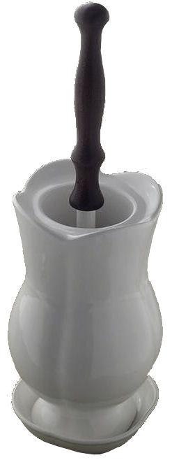 Ерш напольный керам. (цв. хром), Emily ZZ