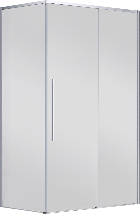 Душевой уголок 1100х900хh1950мм, прямоуг., правый/левый, (стекло прозрачное 6мм Easy Clean, фурн.цв.хром), Slim-N ZZ