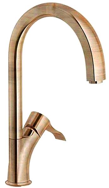 Смеситель для кухни, (цв.бронза), Sofi ZZ