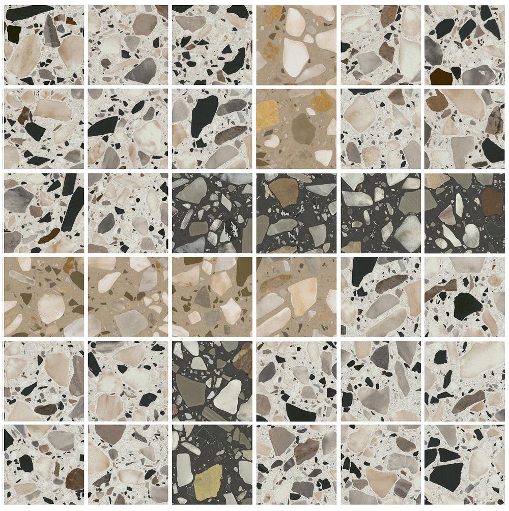 Декор Бричиола 2 мозаичный лаппатированный 30x30