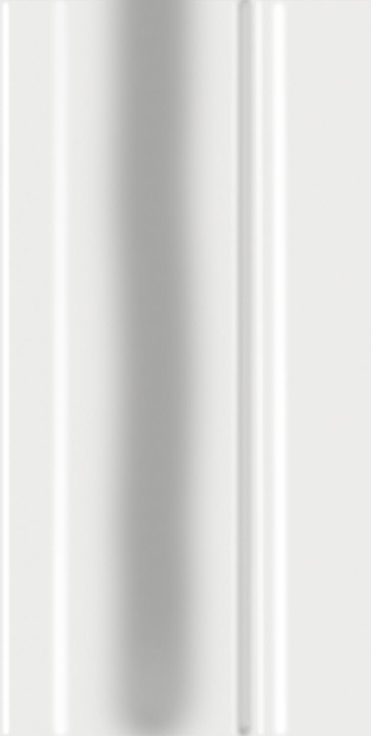 Плинтус Альвао белый матовый |20x10