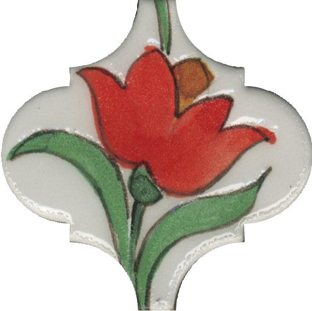 Декор Авейру 4 глянцевый  |6,5х6,5