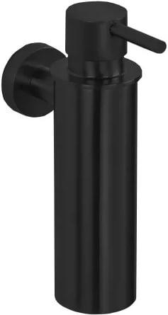Дозатор настенный металл., (цв.черный матовый), Plus ZZ