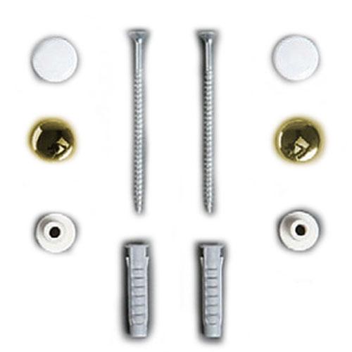 Комплект креплений к полу для чаши унитаза / биде(цв. золото) Simas ZZ