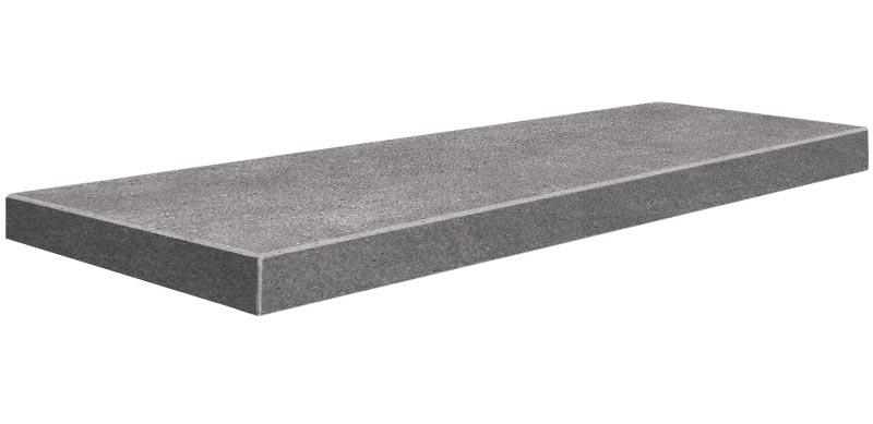 Ступень ЕВРО Техно Левая Фондамента серый (из n060491) |35х119.5