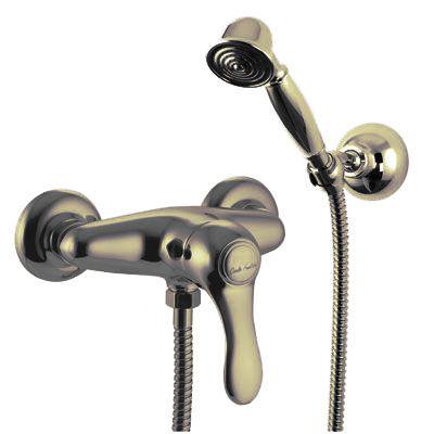 Смеситель для душа,  (цв. бронза), Lamp ZZ