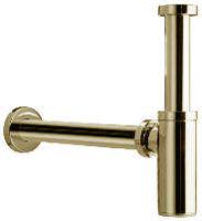 Сифон для раковины (кругл.), 1 1/4, (цв. золото), 3М ZZ