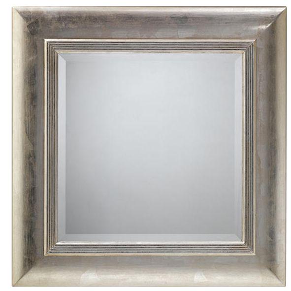 Зеркало 88,5х88,5см, в раме из красного дерева с ручной росписью и патинированием, James ZZ