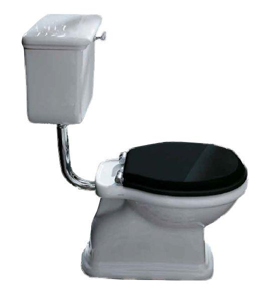 Бачок "Средний" с крышкой, д/чаши унитаза, с фронт. отверс. д/рычага смыва,подвод воды сбоку слева, БЕЗ мех.смыва с трубой соед., арт.D 23 хх, Lante