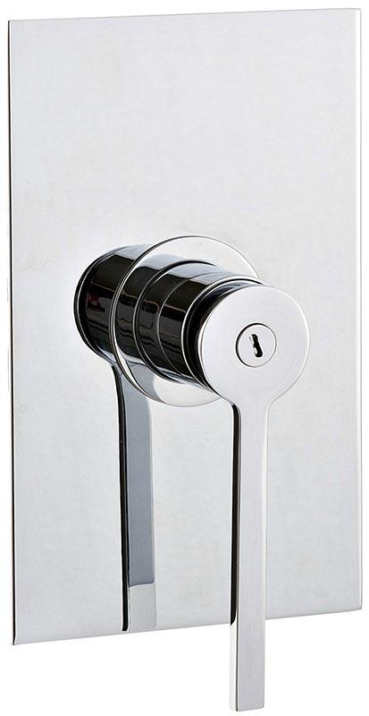 Смеситель для душа, встраиваемый в стену, (длинный рычаг), (цв.хром), Time ZZ