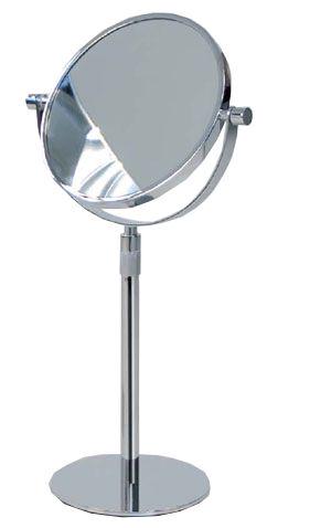 Зеркало круглое d20см, настольное косметическое, 3-х кратное увеличение, на поворотном кронштейне, Colombo ZZ