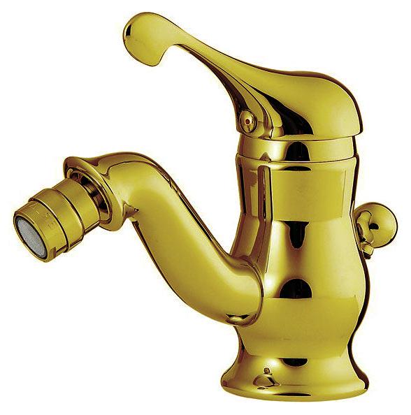 Смеситель для биде, с д/к, (цв.золото), Piccadilly KL