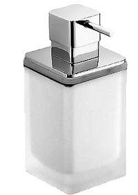 Дозатор (колба/стекло мат.) без настен. держателя  (ЗАПЧАСТЬ), Lulu KL