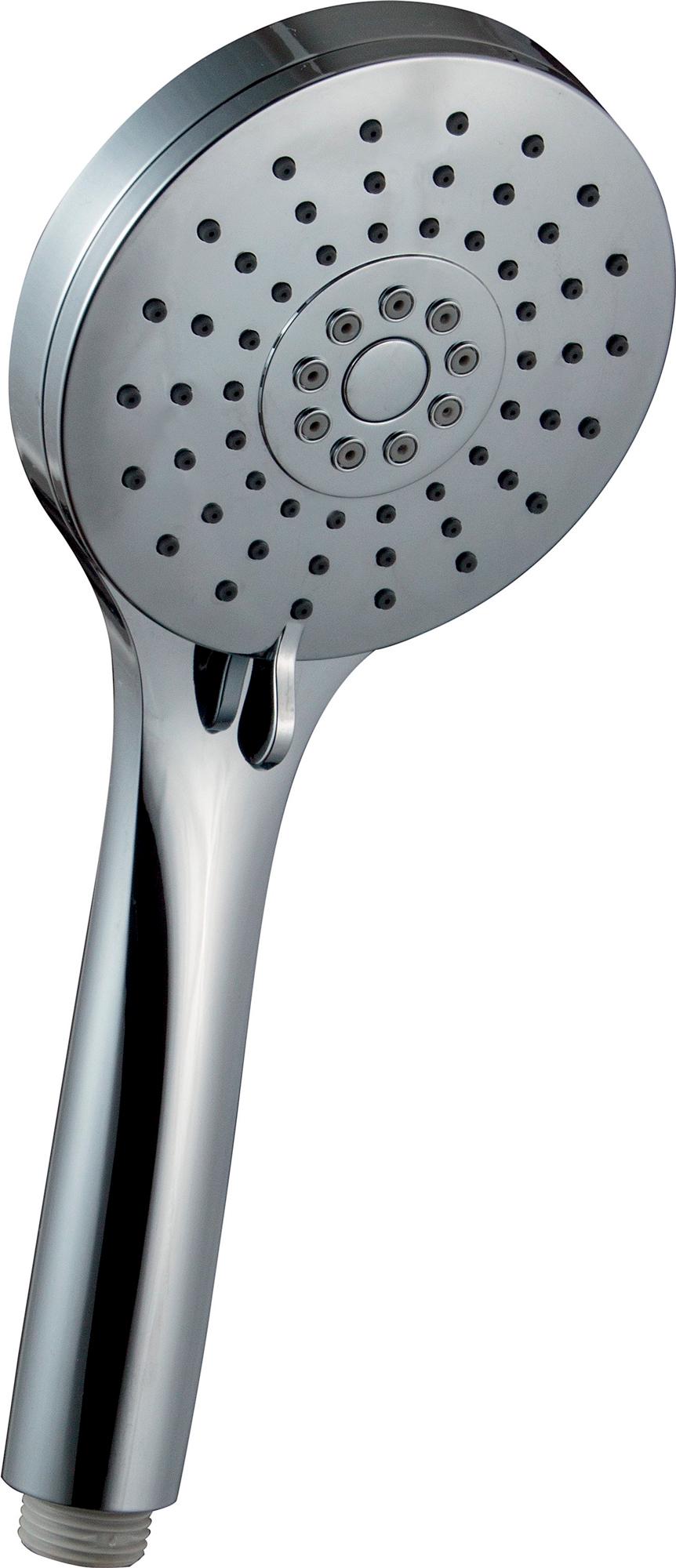 Лейка д/д ручная, современный дизайн, антикальк, ширина 120мм, (пластик цв. хром), 3M ZZ