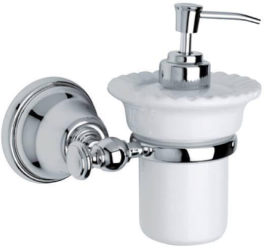 Дозатор настенный (цв.хром/керамика) Harmony ZZ