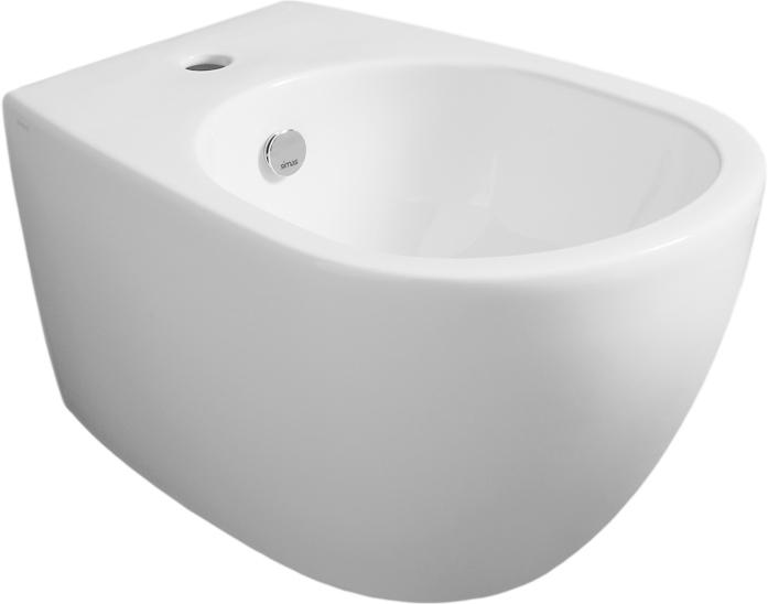 Биде подвесное, 56х36,5см, БЕЗ крепежа, (цв.белый матовый), Vignoni ZZ